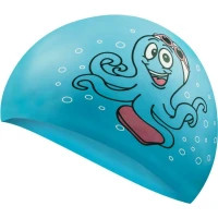 Шапка для плавання Aqua Speed Kiddie 142-Octopus 7216 блакитний Діт OSFM (5908217672162)