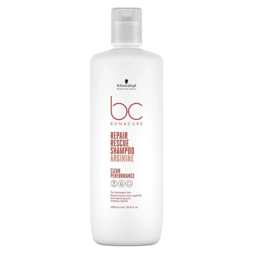 Шампунь Schwarzkopf Professional ВС Bonacure Repair Rescue Shampoo Arginine Clean Performance 1 л (4045787724073)