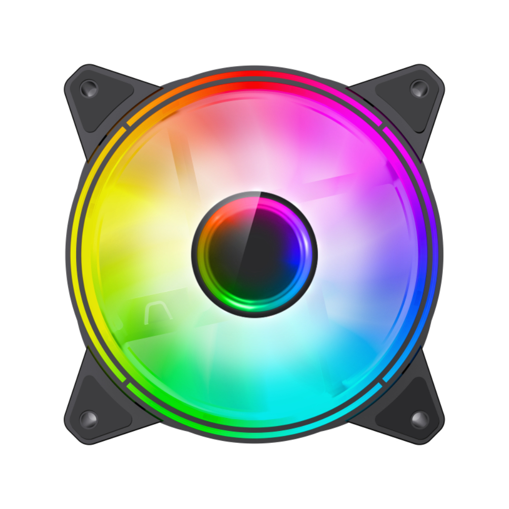 Кулер до корпусу Gamemax FN-12Rainbow-Q-Infinity