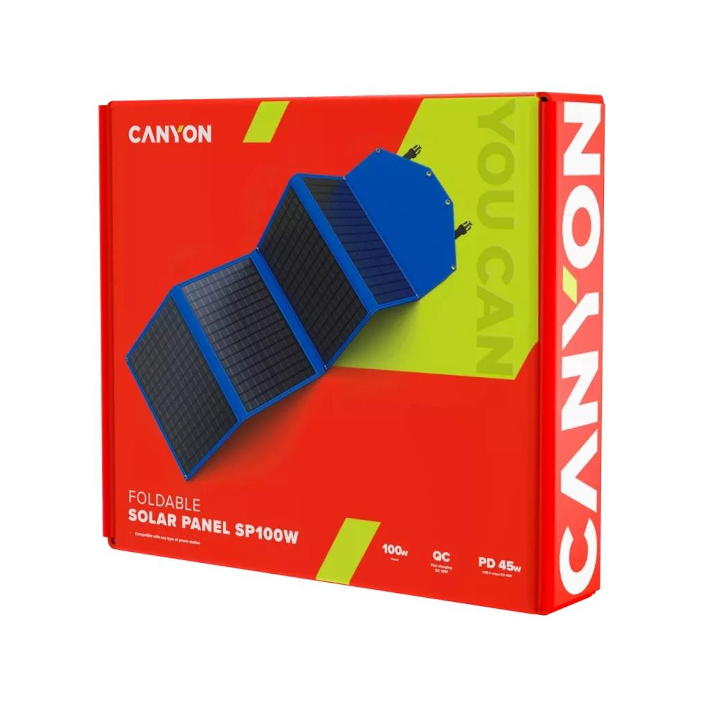 Портативна сонячна панель Canyon CND-SP100W