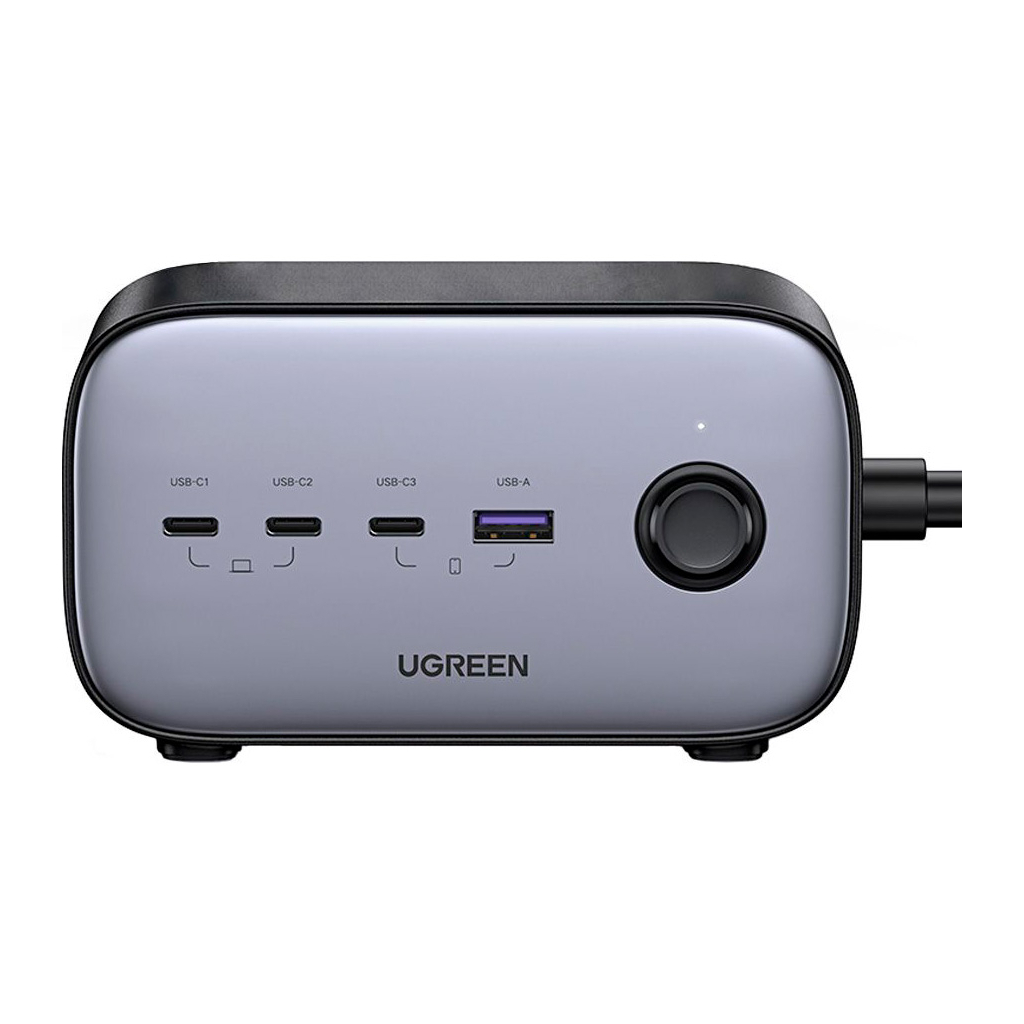 Зарядний пристрій Ugreen 4xUSB 100W Nexode Pro (3хUSB-C+USB-A+2хSchuko) CD270 (60167)