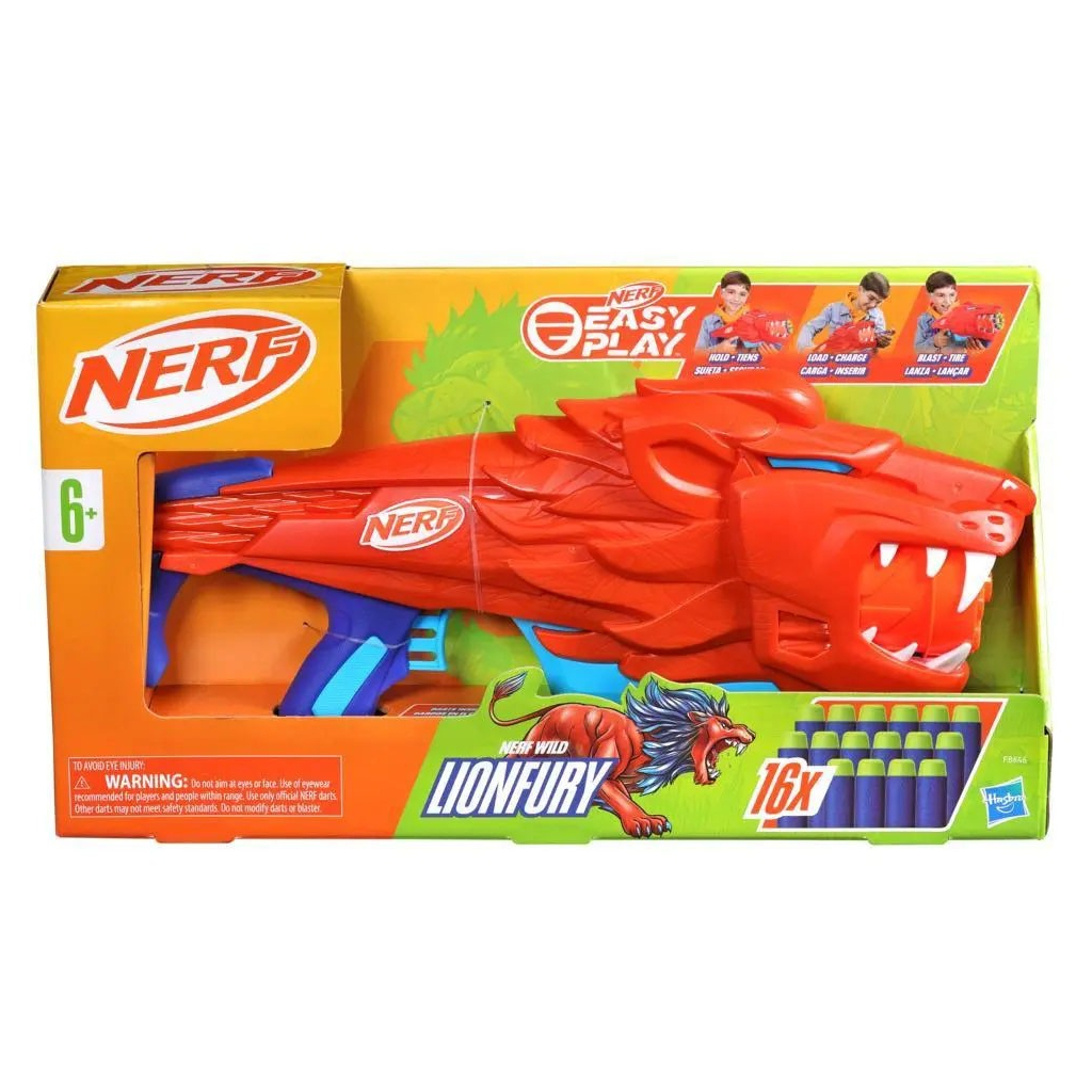 Іграшкова зброя Hasbro Бластер Nerf LionFury (F8646)