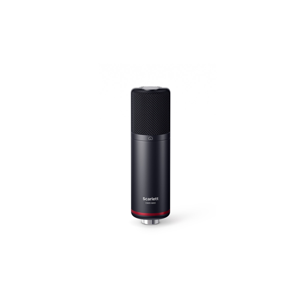Аудіоінтерфейс Focusrite Комплект для звукозапису: аудіоінтерфейс Scarlett 2i2, мікрофон CM25 MkIII, навушники SH-450 (234620)