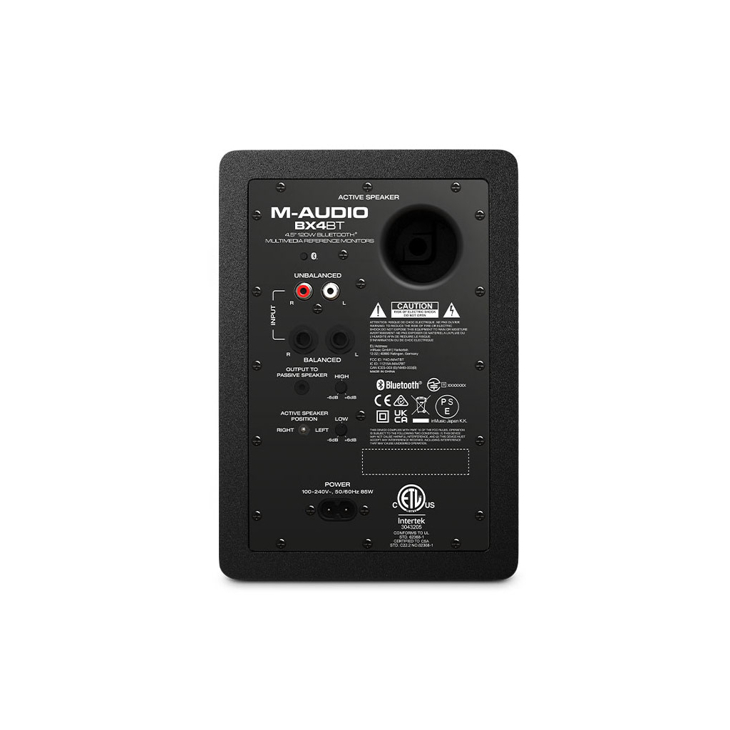 Студійний монітор M-Audio BX4 BT Bluetooth Monitors (BX4PAIRBT)