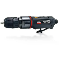 Дриль Toptul пневматична реверсивна 3/8", 4000об/хв; самозатискний патрон (KAQC1240)