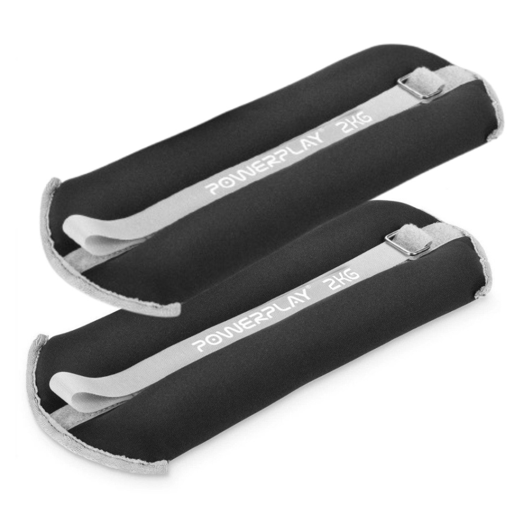 Обважнювач PowerPlay PP-4349 Ankle/Wrist Weights 2 х 2 шт Чорні (PP_4349_Black_2)