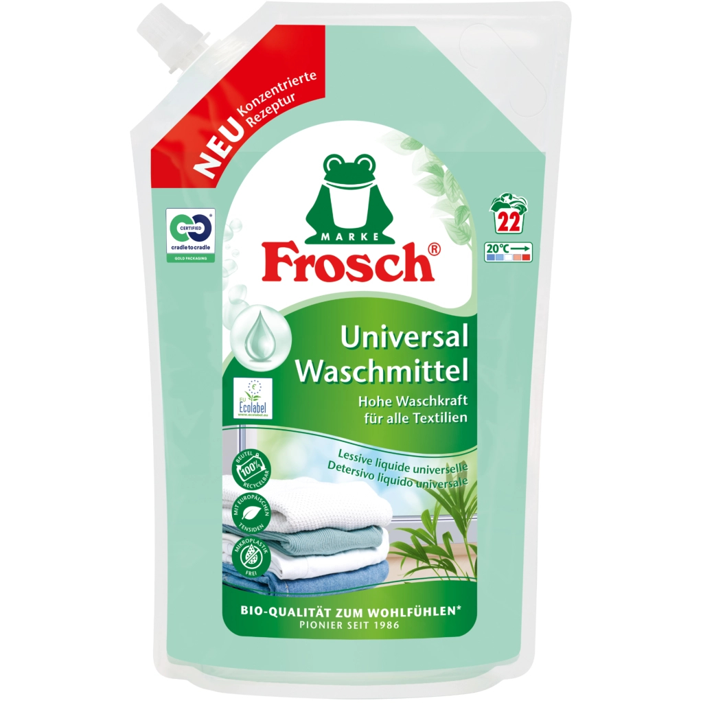 Гель для прання Frosch Для кольорових тканин 1.5 л (9001531967894)