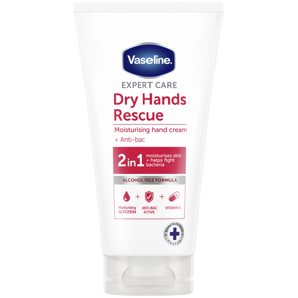 Крем для рук Vaseline Експерт догляд 2 в 1 Зволожувальний 75 мл (8712561479776)