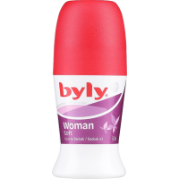 Antiperspirant Byly Woman Ball with silk proteins and baobab oil Protection 48 hours for sensitive skin 50 ml (8411104039773)