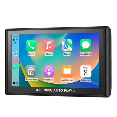 Автомобільний монітор Aspiring Auto Play 1, Magnet, CarPlay, Android auto