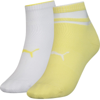 Socks Puma Short Sock Structure Women 2P 103002001-013 yellow, white 35-38 (8718824798974)