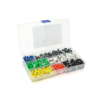 Clamp for terminals CINLINELE HCS8 6-6, blue + set of cable ends (HCS8 6-6+VE780)