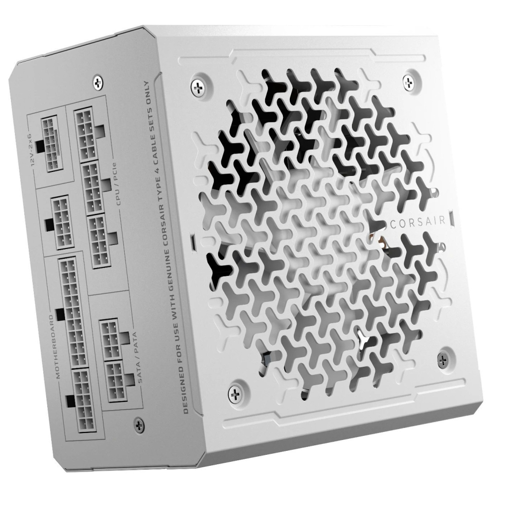 Блок живлення Corsair 1000W RM1000e ATX 3.1 White (CP-9020294-EU)