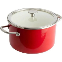 Каструля KitchenAid Steel Core 24 см 6 л червоний (CC003270-001)