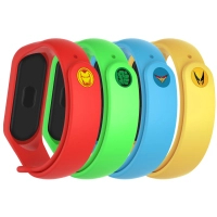 Ремінець до фітнес браслета Armorstandart комплект 4шт Xiaomi Mi Band 7/6/5 Superhero Edition (ARM77059)
