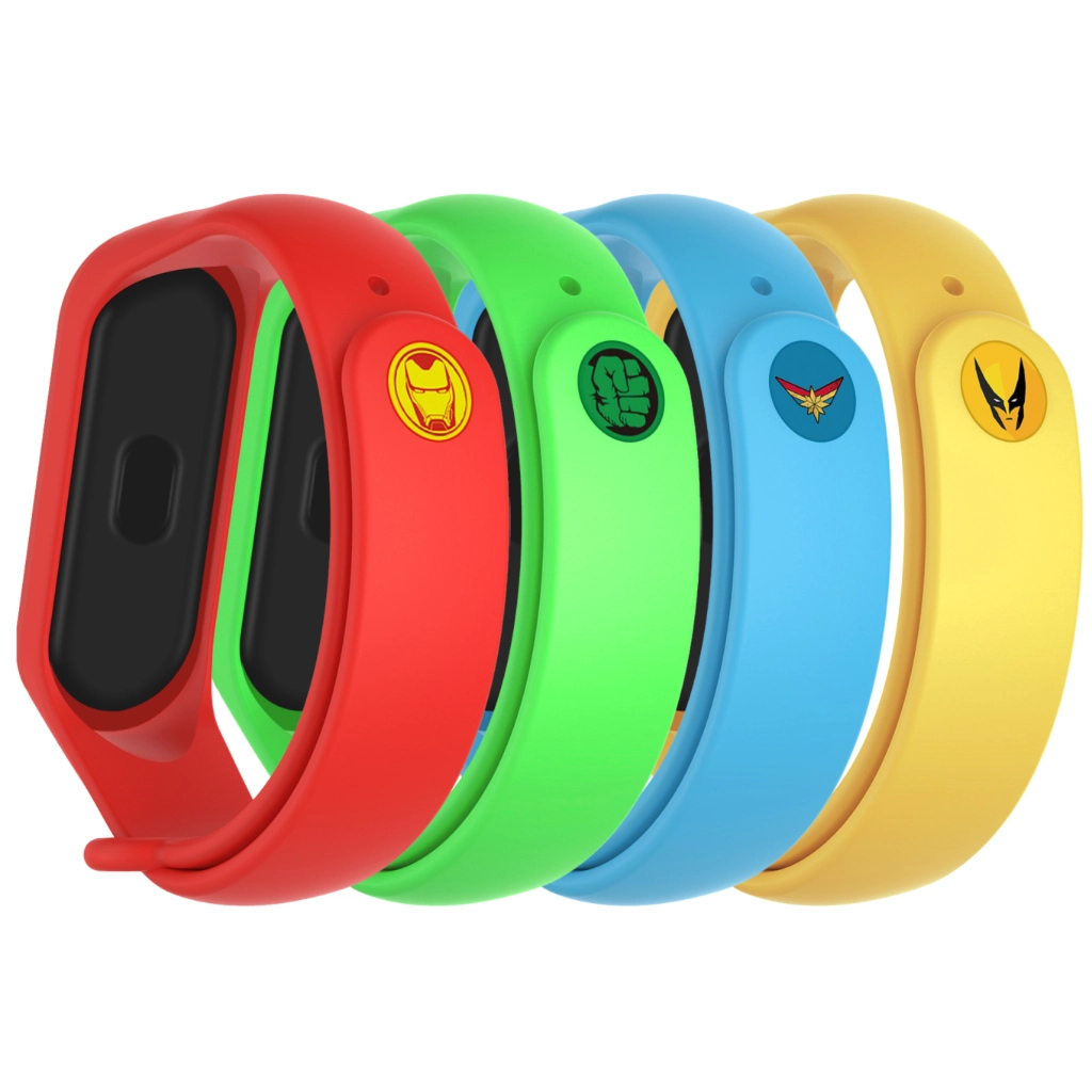Ремінець до фітнес браслета Armorstandart комплект 4шт Xiaomi Mi Band 7/6/5 Superhero Edition (ARM77059) Ремінець до фітнес браслета Armorstandart комплект 4шт Xiaomi Mi Band 7/6/5 Superhero Edition (ARM77059)