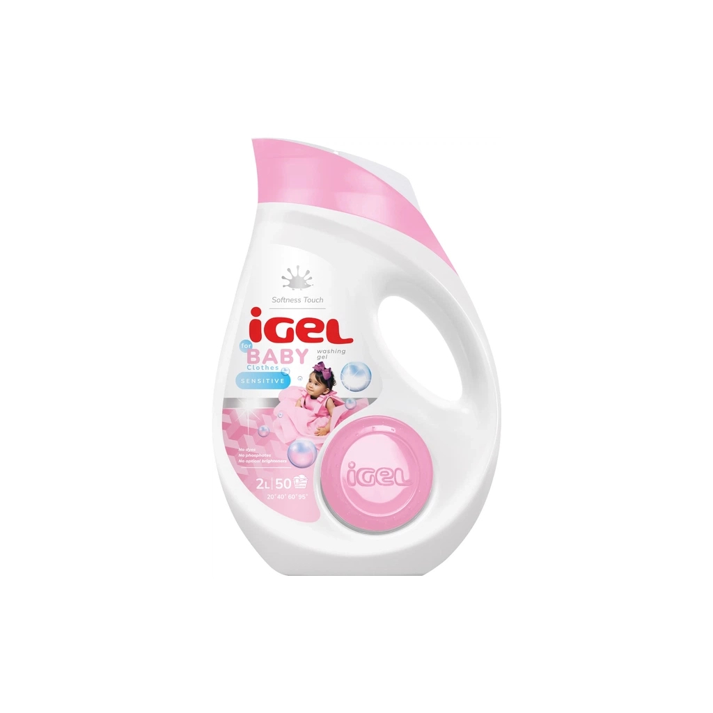 Гель для прання iGel For Baby З ароматом свіжості 2 л (5999577880090)