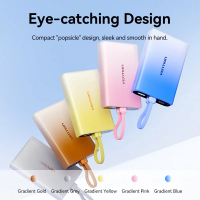 Батарея універсальна Vention 10000mAh 22,5W PD, USB-A, USB-C In/Out, Lightning In/Out, LED display, Gold (FHZJ0)