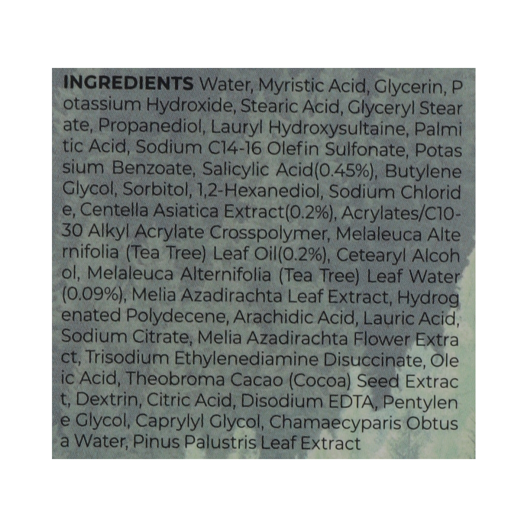 Пінка для вмивання SKIN1004 Madagascar Centella Tea-Trica BHA Foam 125 мл (8809576261714)