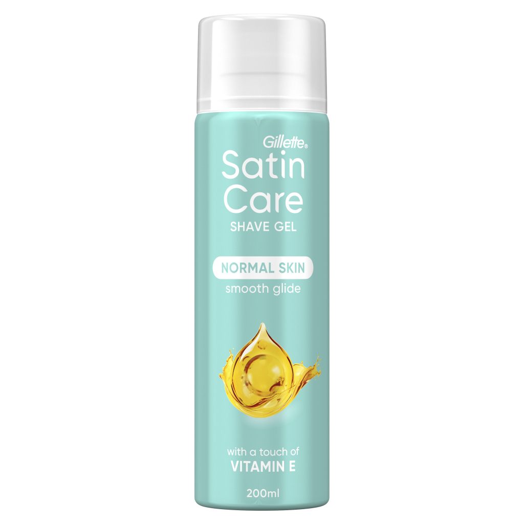 Гель для гоління Satin Care Вітамін Е 200 мл (8006530148108)
