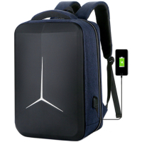 Рюкзак для ноутбука Voltronic 15.6", TT-2020-2Bl, Nylon, Polyester, Oxford, Blue USB (TT-2020-2Bl)