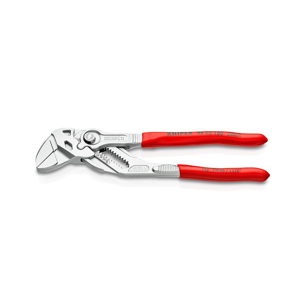 Кліщі KNIPEX переставні-гаєчний ключ 86 03 180 (86 03 180)