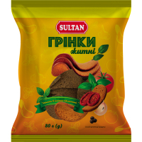 Сухарики Sultan житні " в'ялені томати" 80 г (slt.52650)