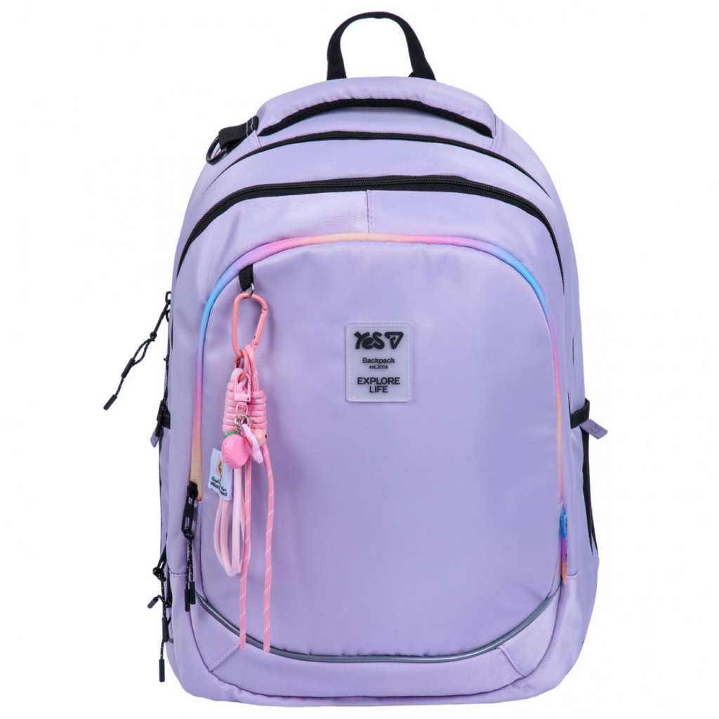Рюкзак шкільний Yes Lilac TS-59L (550407) Рюкзак шкільний Yes Lilac TS-59L (550407)