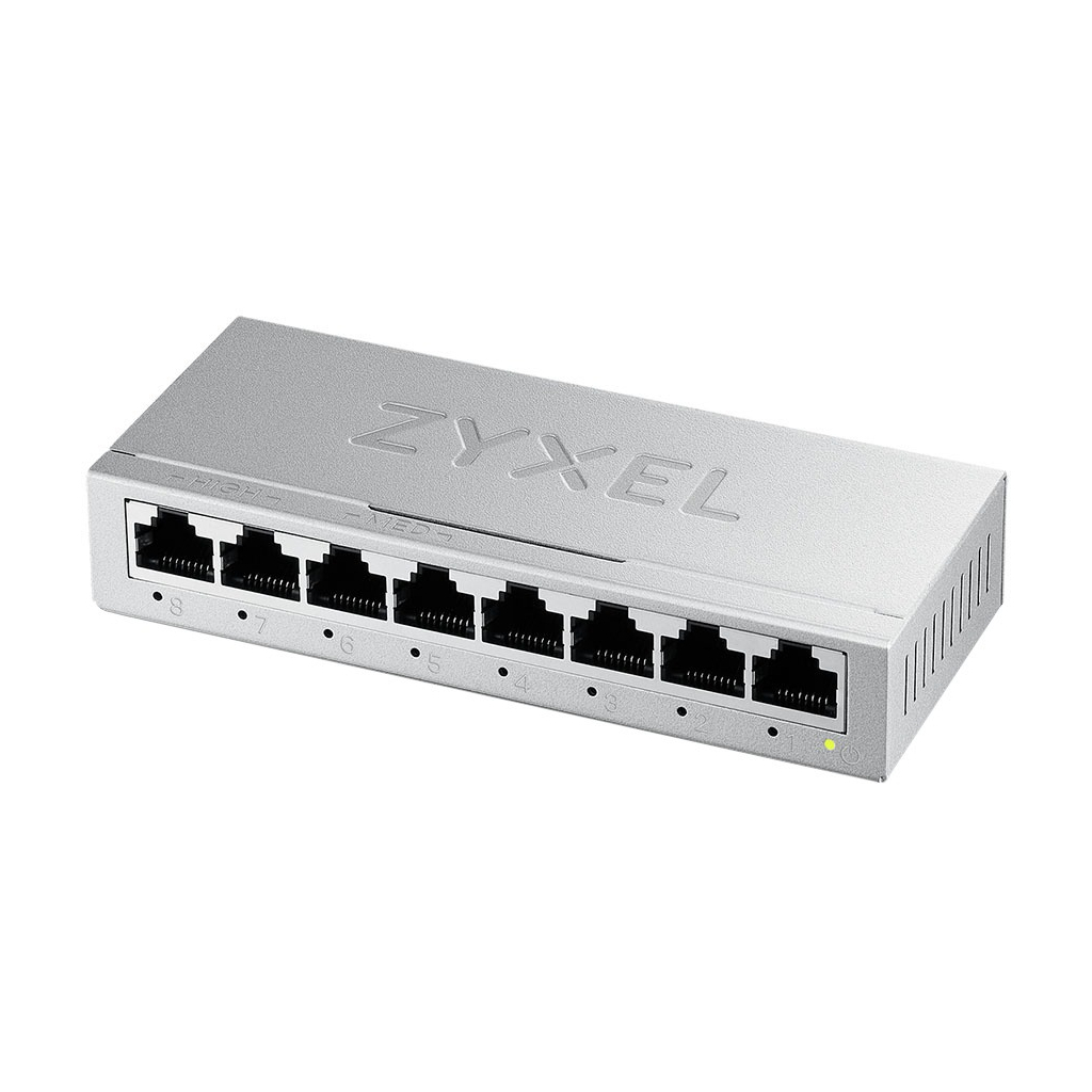 Комутатор мережевий ZyXel GS-108B v5 (GS-108BV5-EU0101F)