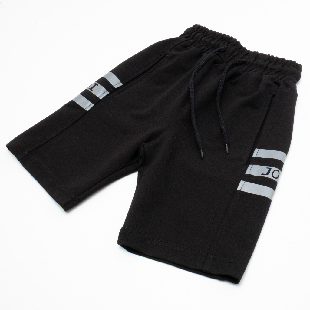 Шорти дитячі Joi трикотажні (F-1001-110B-black) Шорти дитячі Joi трикотажні (F-1001-110B-black)