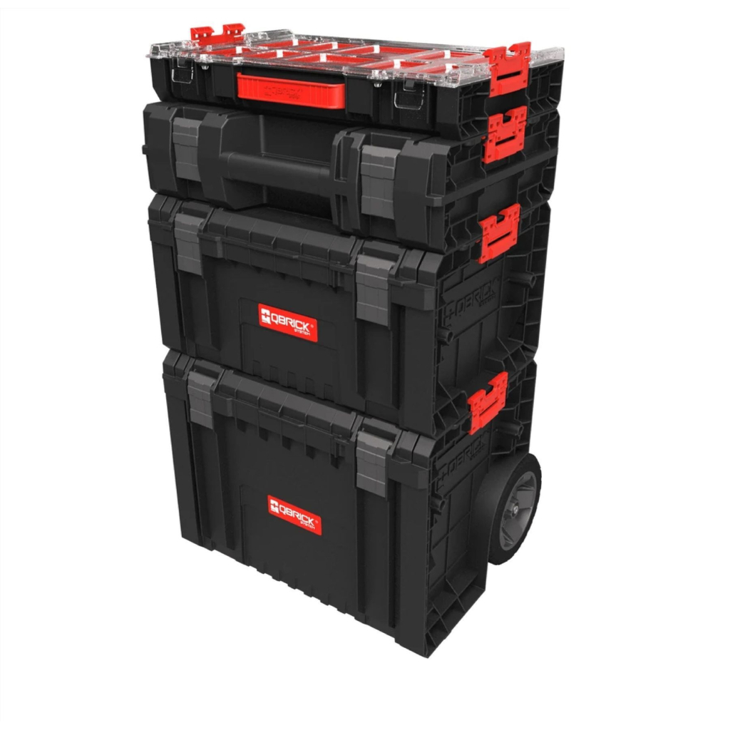 Ящик для інструментів QBRICK SYSTEM PRO Set 5in1, на колесах, 18", 450390785, Z255710PG002 (Z255710PG002) Ящик для інструментів QBRICK SYSTEM PRO Set 5in1, на колесах, 18", 450390785, Z255710PG002 (Z255710PG002)