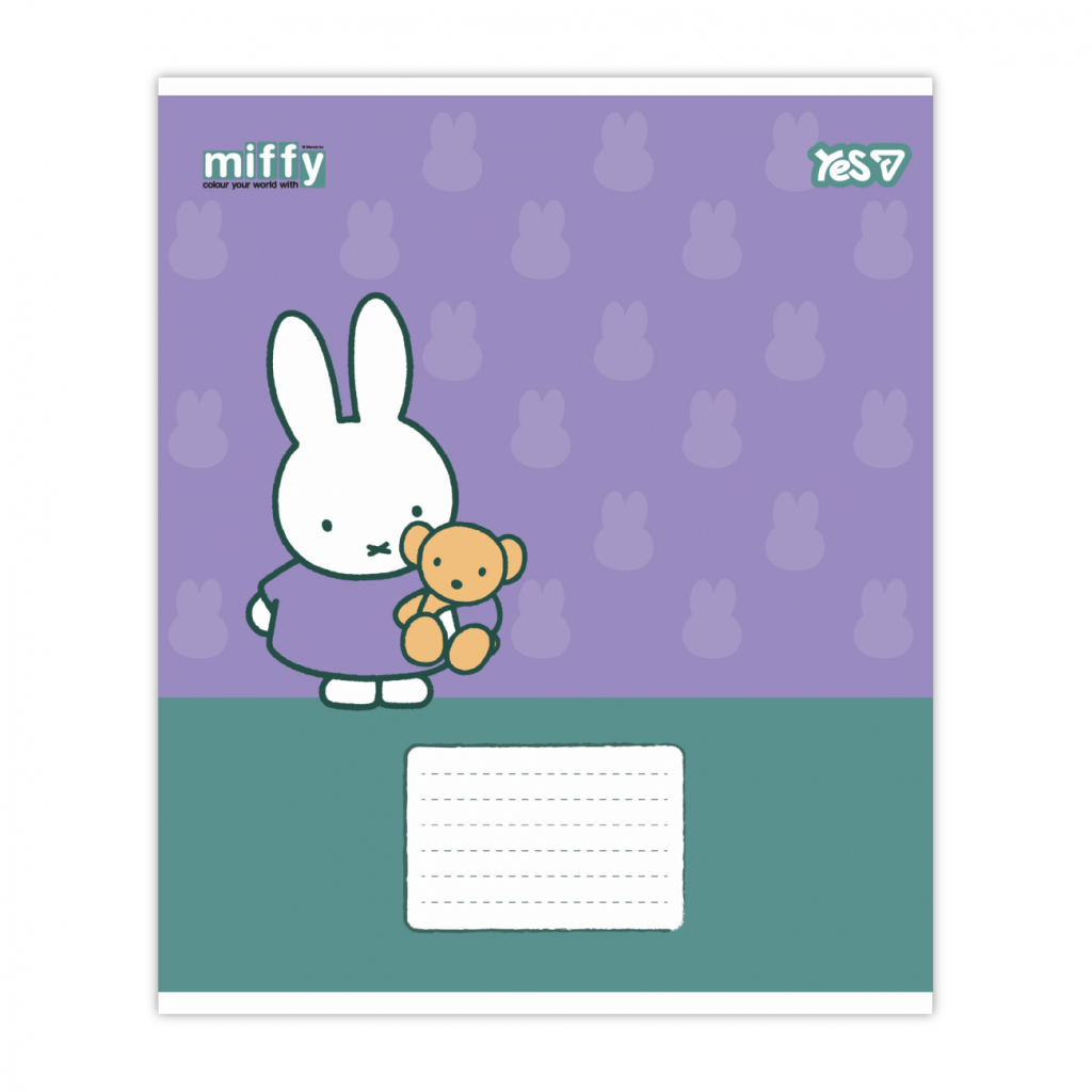 Зошит Yes My Miffy А5 12 аркушів клітинка (768651)