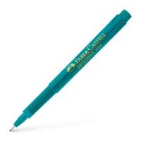 Faber-Castell BROADPEN 1554 turquoise liner, 0.8 mm (1983)