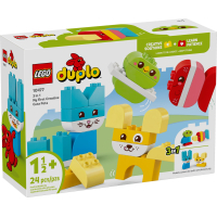 Конструктор LEGO DUPLO My First Чарівні творчі домашні улюбленці 3 в 1 (10477)