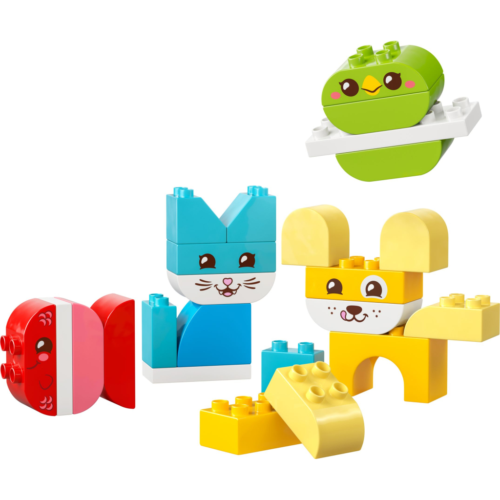 Конструктор LEGO DUPLO My First Чарівні творчі домашні улюбленці 3 в 1 (10477)