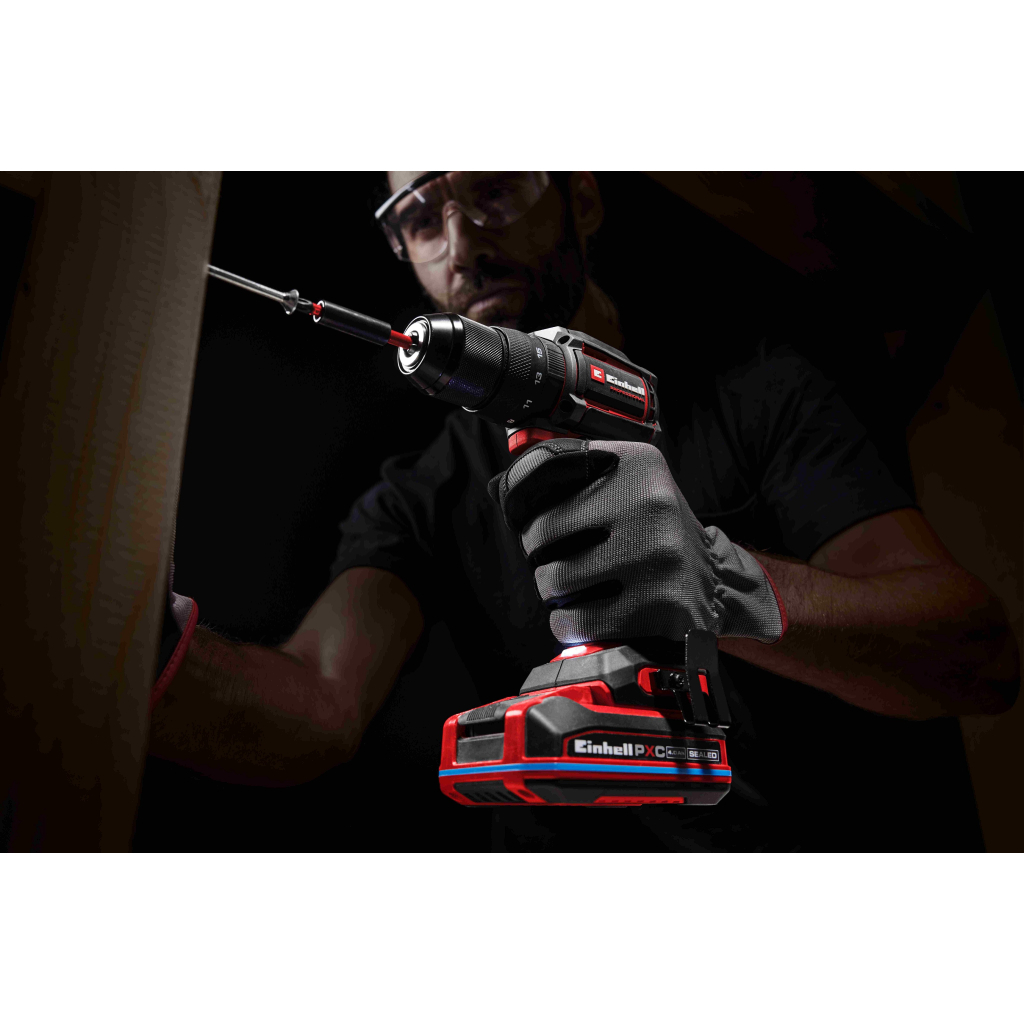 Шуруповерт Einhell Professional, TP-CD 18/50-C Li-i BL - Solo, 18V, 50Нм, 0-500·0-2000об/хв, LED, 0.99кг, (без АКБ (4514400)