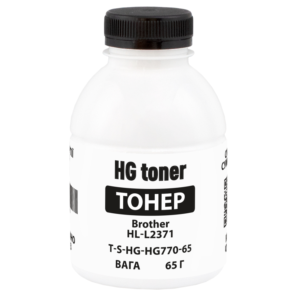 Тонер Brother HL-L2371, 65г black HG (TSM-HG770-65)