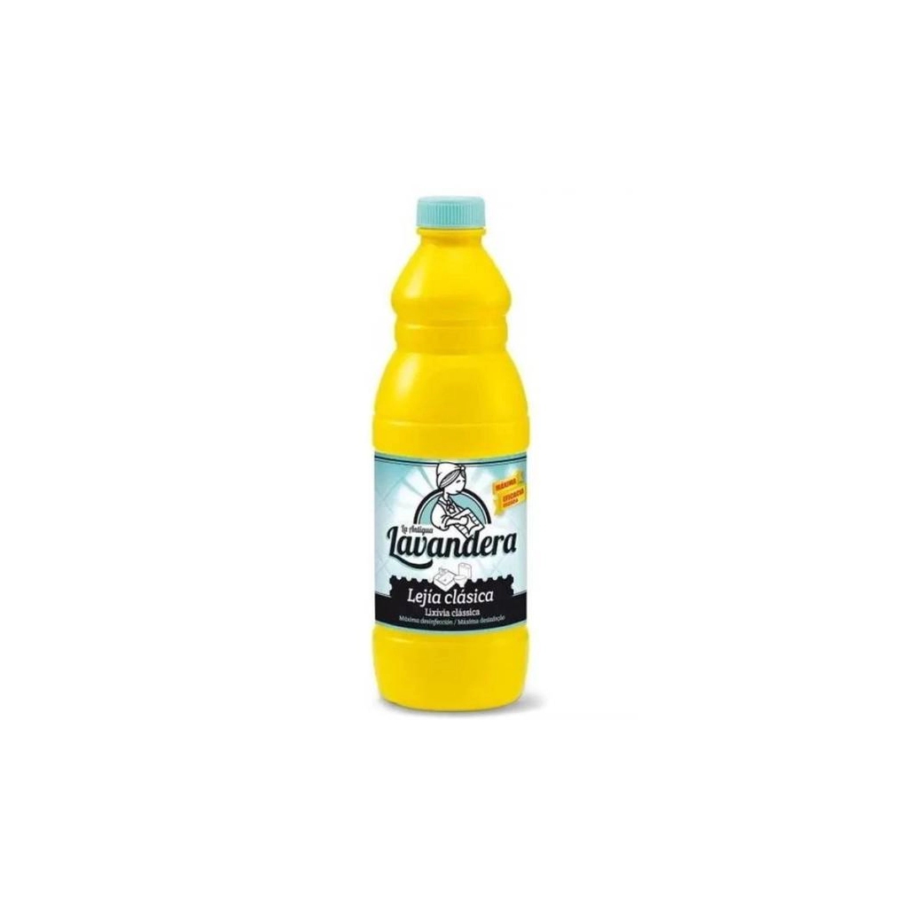 Відбілювач La Antigua Lavandera Lejia Clasica 4 в 1 Дезінфектор Класичний 1 л (8437014202014)