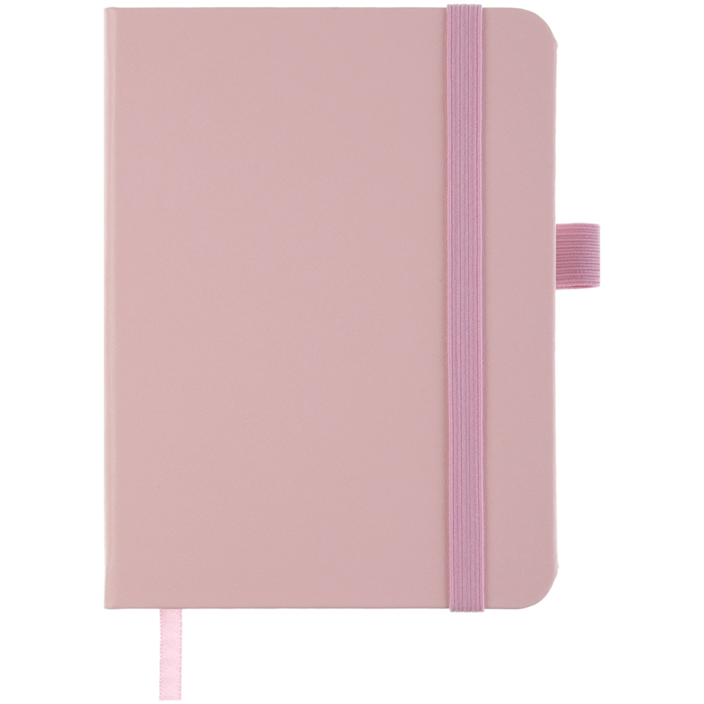Книга записна Buromax ETALON 95 х 140 мм, 96 аркушів, клітинка, рожевий (BM.296160-10)
