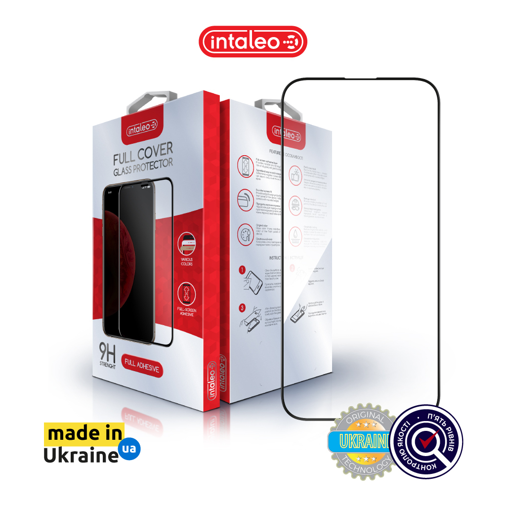 Скло захисне Intaleo Full Glue ESD Apple iPhone 16 Pro Max Black (1283126594731) Скло захисне Intaleo Full Glue ESD Apple iPhone 16 Pro Max Black (1283126594731)