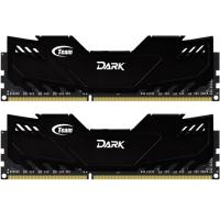 Модуль пам'яті для комп'ютера DDR4 8GB (2x4GB) 3200 MHz Dark Black Team (TDKED48G3200HC16ADC01)