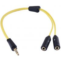 Кабель мультимедійний Gemix Jack 3.5mm папа/2xJack 3.5mm мама (Art.GC 1830)