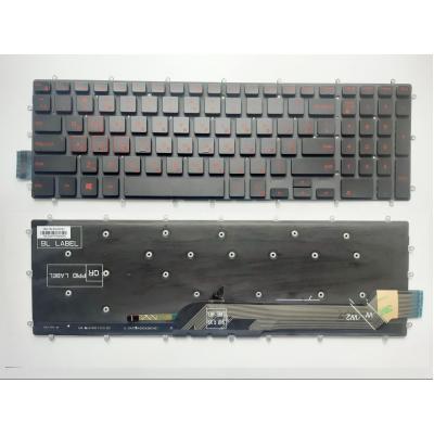 Клавіатура ноутбука Dell Inspiron Gaming 15-7566/7577 черн.без рамки/с подсв. US (03NVJK/131Q02B00/NSK-EC0BC/V1)
