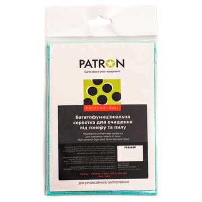 Wipes PATRON Multi-Purpose Dust and Toner Removal Wipes, 1psc (F5-015-SP)