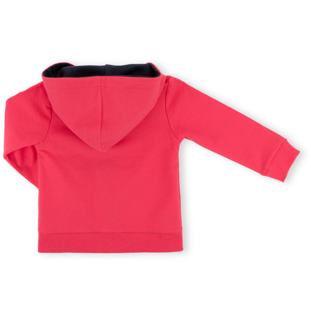Спортивний костюм дитячий Breeze на блискавці з зайчиком (9617-92G-coral)