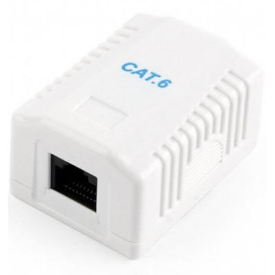 Network socket Cablexpert RJ45x1 UTP cat.6 (NCAC-1U6-01)