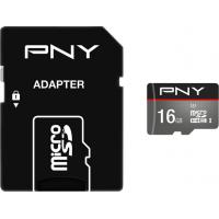 Карта пам'яті PNY flash 16GB microSDHC class 10 UHS-I Turbo (SDU16GTUR-1-EF)