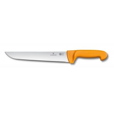 Кухонний ніж Victorinox Swibo, Butcher, оранжевый, 24 см (5.8431.24) (1422891)