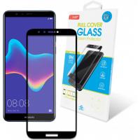 Скло захисне Global для Huawei Y9 (черное) (1283126489341)
