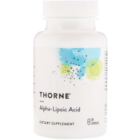 Antioxidant Thorne Research Alpha-lipoic acid, Alpha-Lipoic-Acid, 60 capsules (THR-79701)
